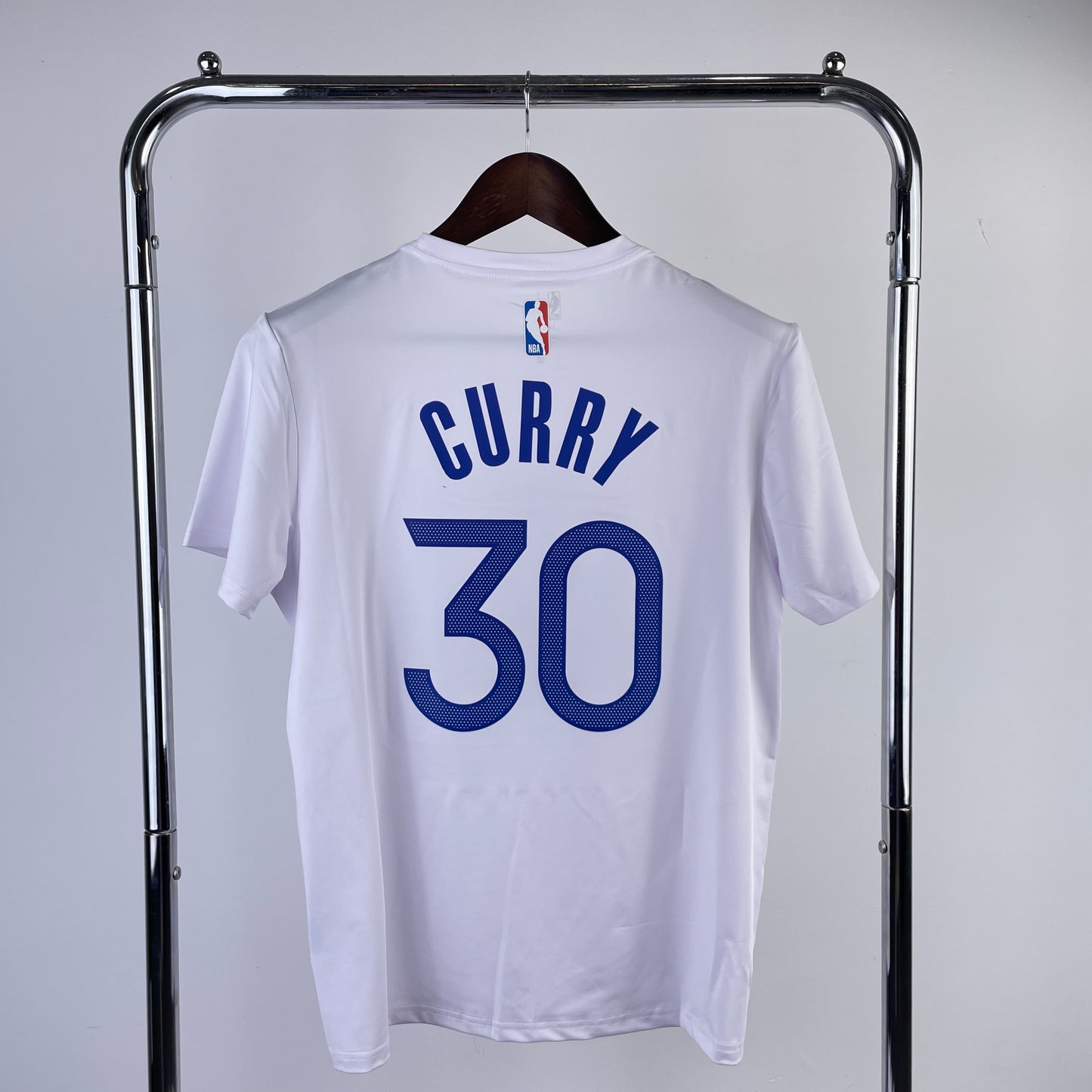 NBA Golden State Warriors White T-Shirt – #30 Quick Dry
