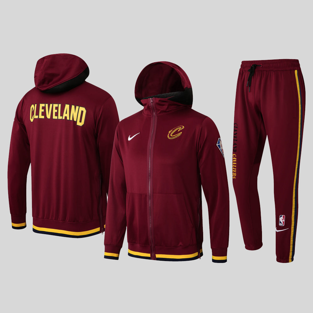 NBA Cleveland Cavaliers Red Tracksuit – Hoodie & Pants (S to 2XL)