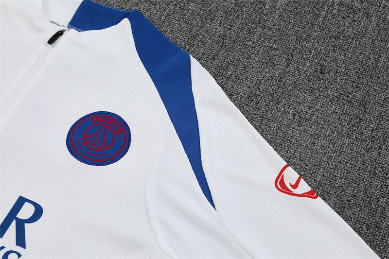 2025/26 PSG White Half Pull Training Suit (Adults&Kids)