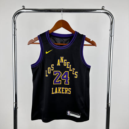 NBA Kids: 24 Season Lakers City Edition 24 # Kobe