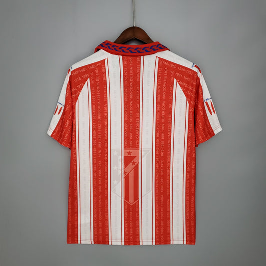 Retro Atletico Madrid 95/96 Home Kit