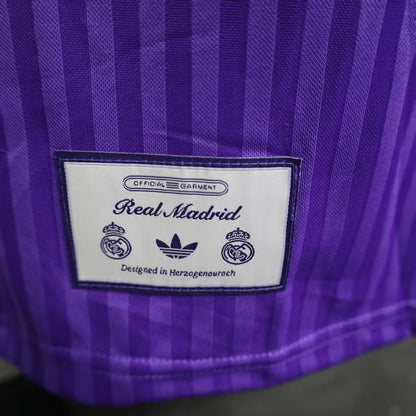 2025/26 Real Madrid Casual Purple Player Edition S-XXL