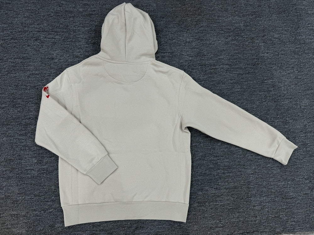 Kids # NBA Bulls Zipper Hoodie Off White