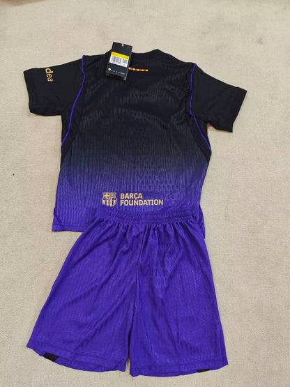 2026/27 Kids Barcelona Away Player Edition Football Jersey & Size 16-28