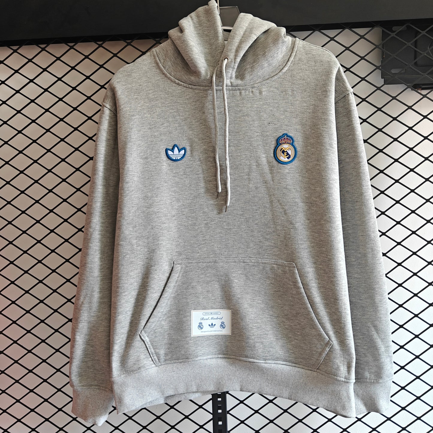 25/26 Real Madrid Mini Retro Embroidered Hoodie (S-3XL)