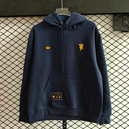 25/26 Manchester United vintage embroidered version Hoodie (S-3XL)