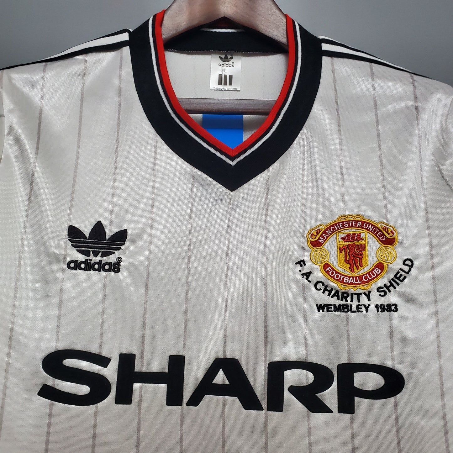 Retro Manchester United 1983 away S-XXL