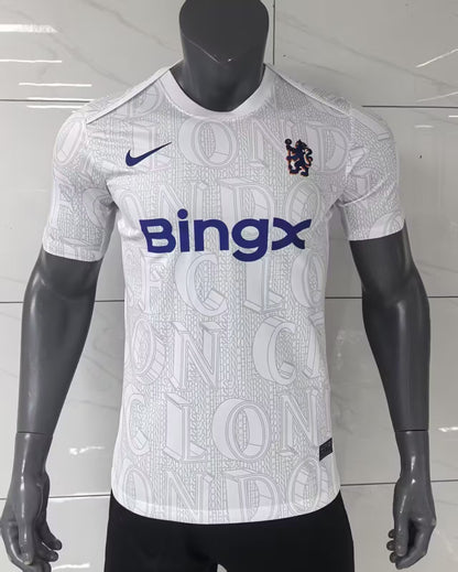 25/26 Chelsea pre match white training kit