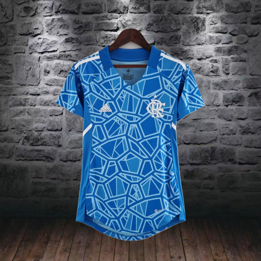 woman Goalkeeper Flamengo Blue