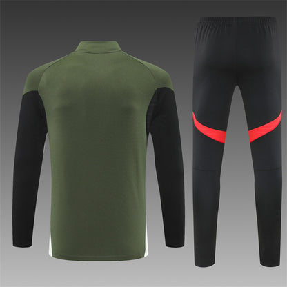 2025/26 Bayern Green Half Pull Training Suit (Adults&Kids)