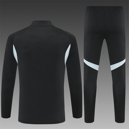 2025/26 Argentina Black Half Pull Training Suit (Adults&Kids)