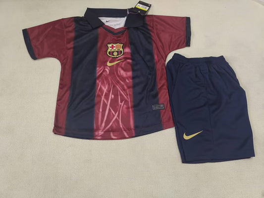 25/26 Kids Barcelona Retro Edition Size16-30