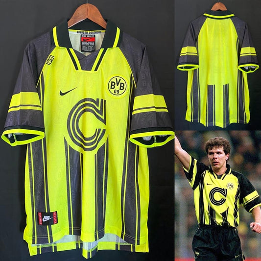 Retro 1996/97 Borussia Dortmund Home Shirt