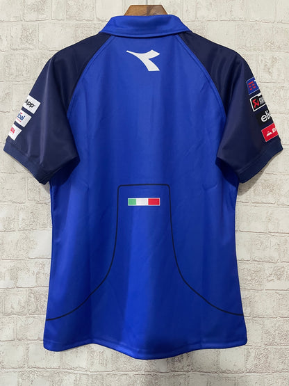 Ducati Lenovo MotoGP Team Polo Shirt – Blue Racing Style (S–5XL, Unisex)
