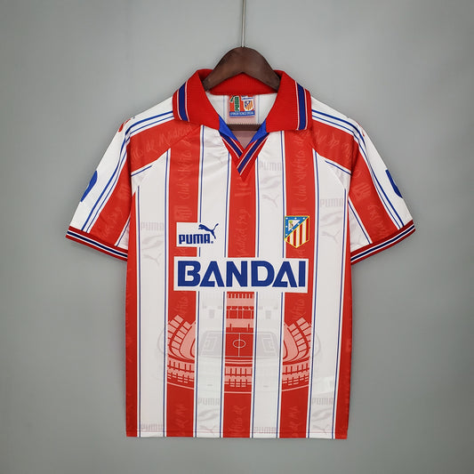 Retro Atletico Madrid 96/97 Home Kit