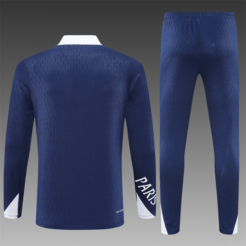 2025/26 Jordan PSG Royal Blue Half Pull Training Suit (Adults&Kids)
