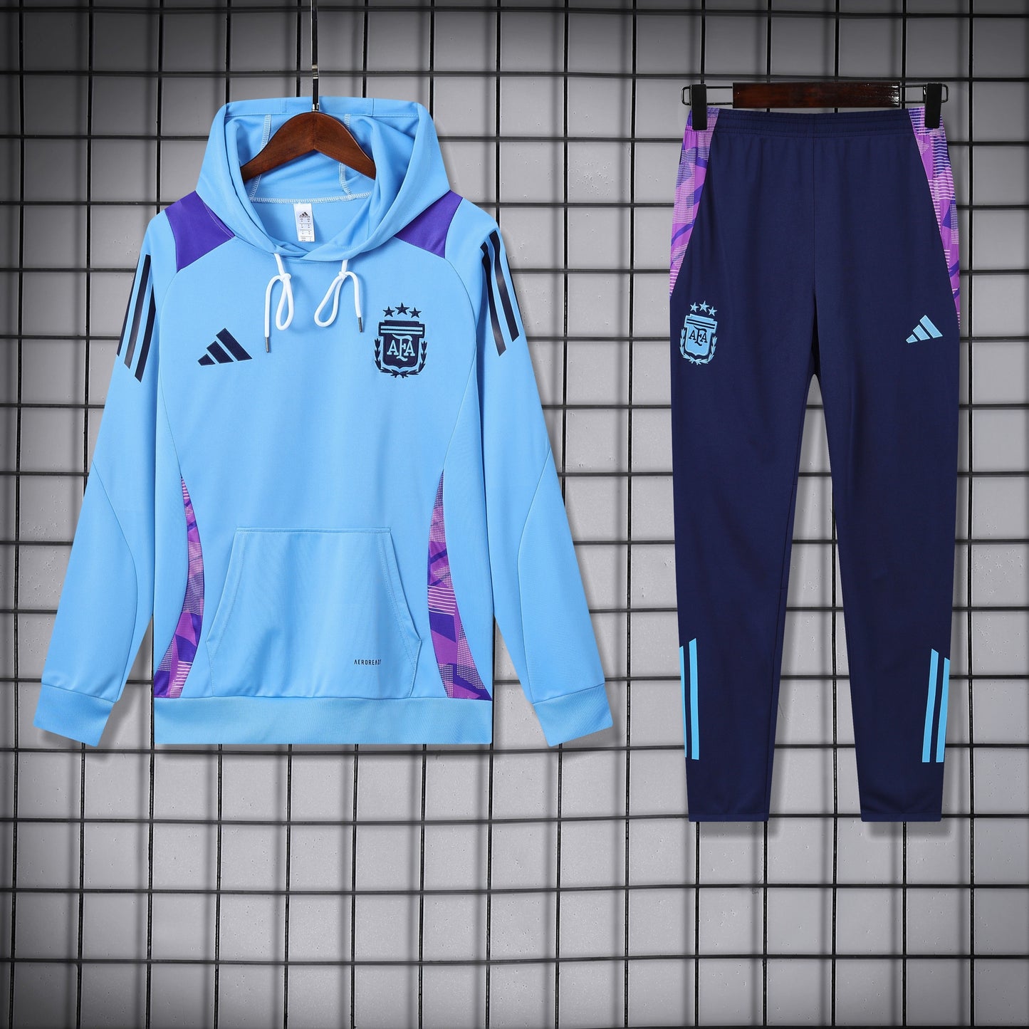Argentina hoodie training uniform