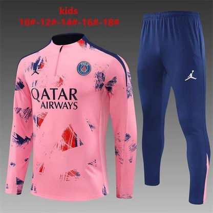 Paris Saint-Germain Kids Training Suit – Pink Edition