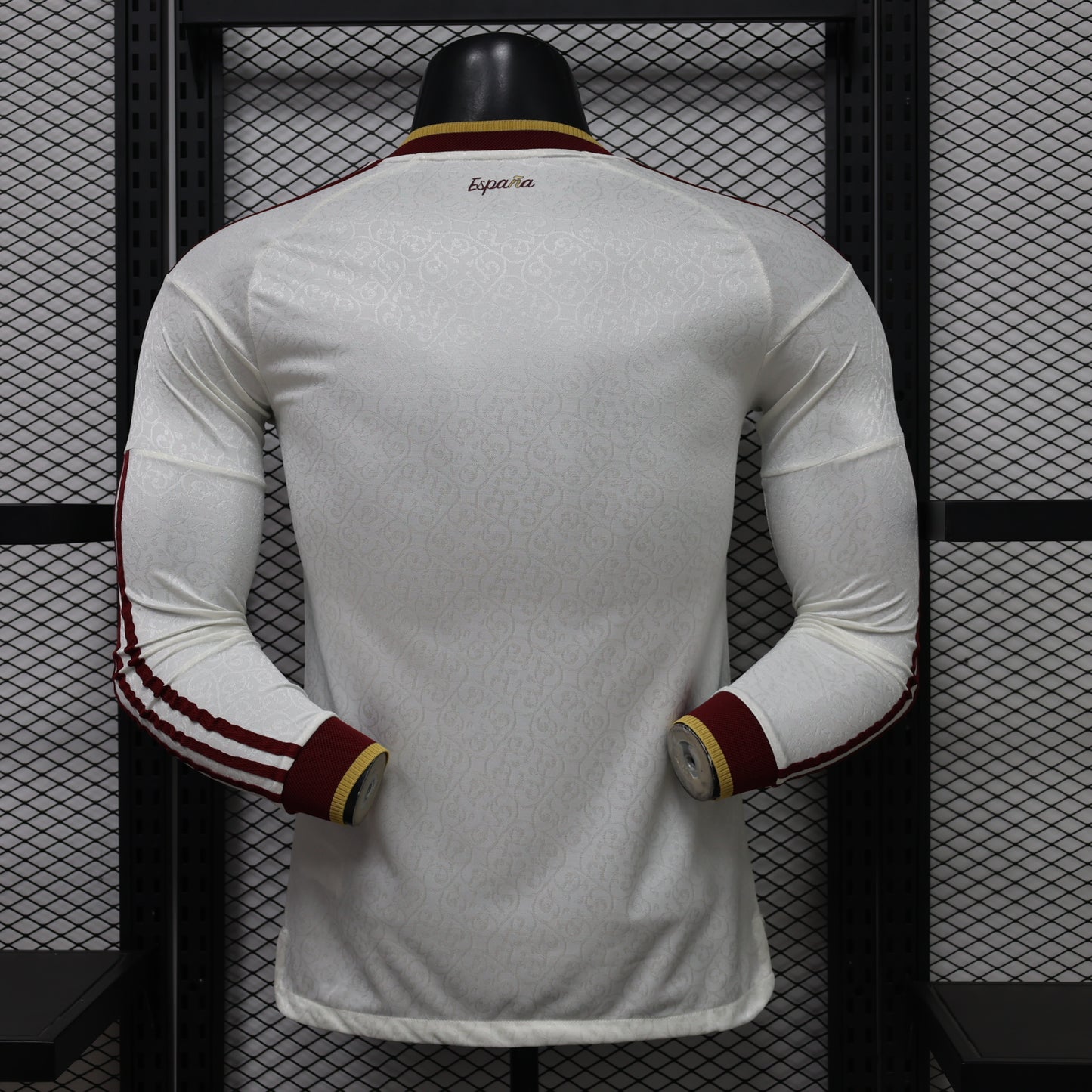 2026 Spain away long sleeved 2-star With World Champions Patch Player version World Cup jersey S-3XL