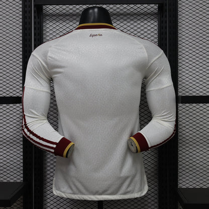 2026 Spain away long sleeved 2-star With World Champions Patch Player version World Cup jersey S-3XL