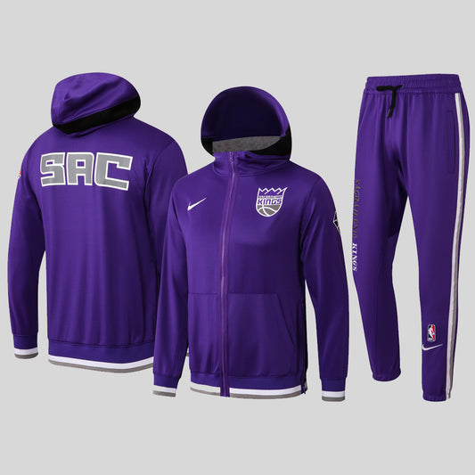 NBA Sacramento Kings Purple Tracksuit – Hoodie & Pants (S to 2XL)