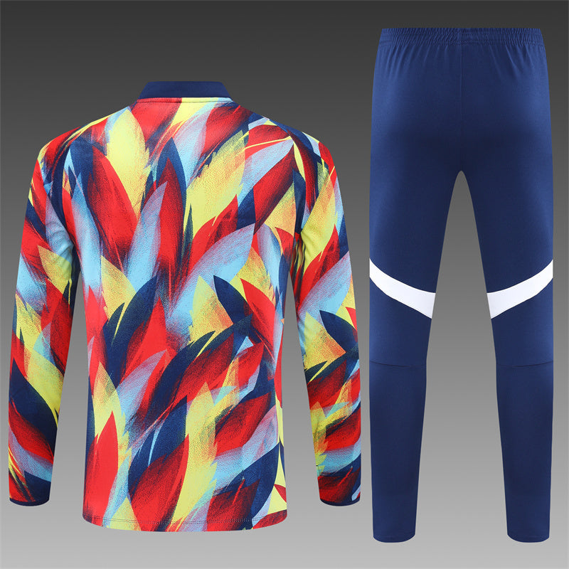 2025/26 Arsenal Yellow Red Half Pull Training Suit (Adults&Kids)