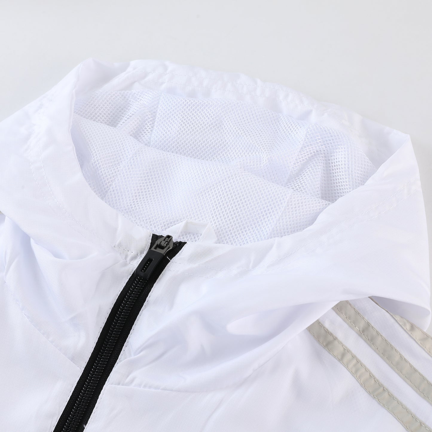 São Paulo Black and White Windbreaker