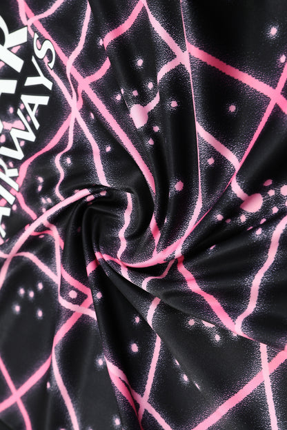 25/26 PSG Kids Training Vest Suit – Black & Pink Edition