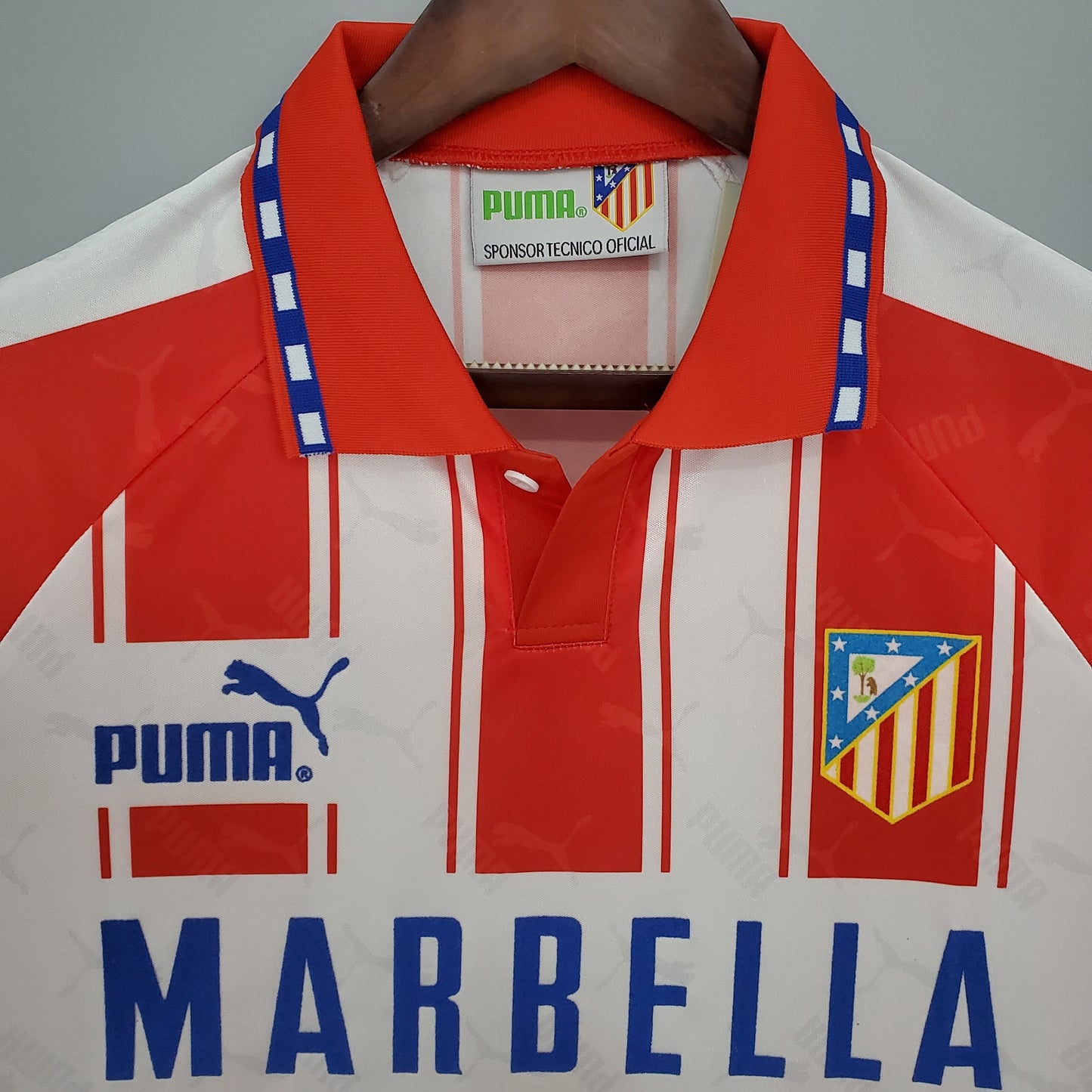 Retro Atletico Madrid 94/95 Home Kit