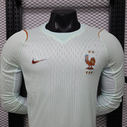 2026 France Away Long Sleeve Player Edition World Cup Jersey