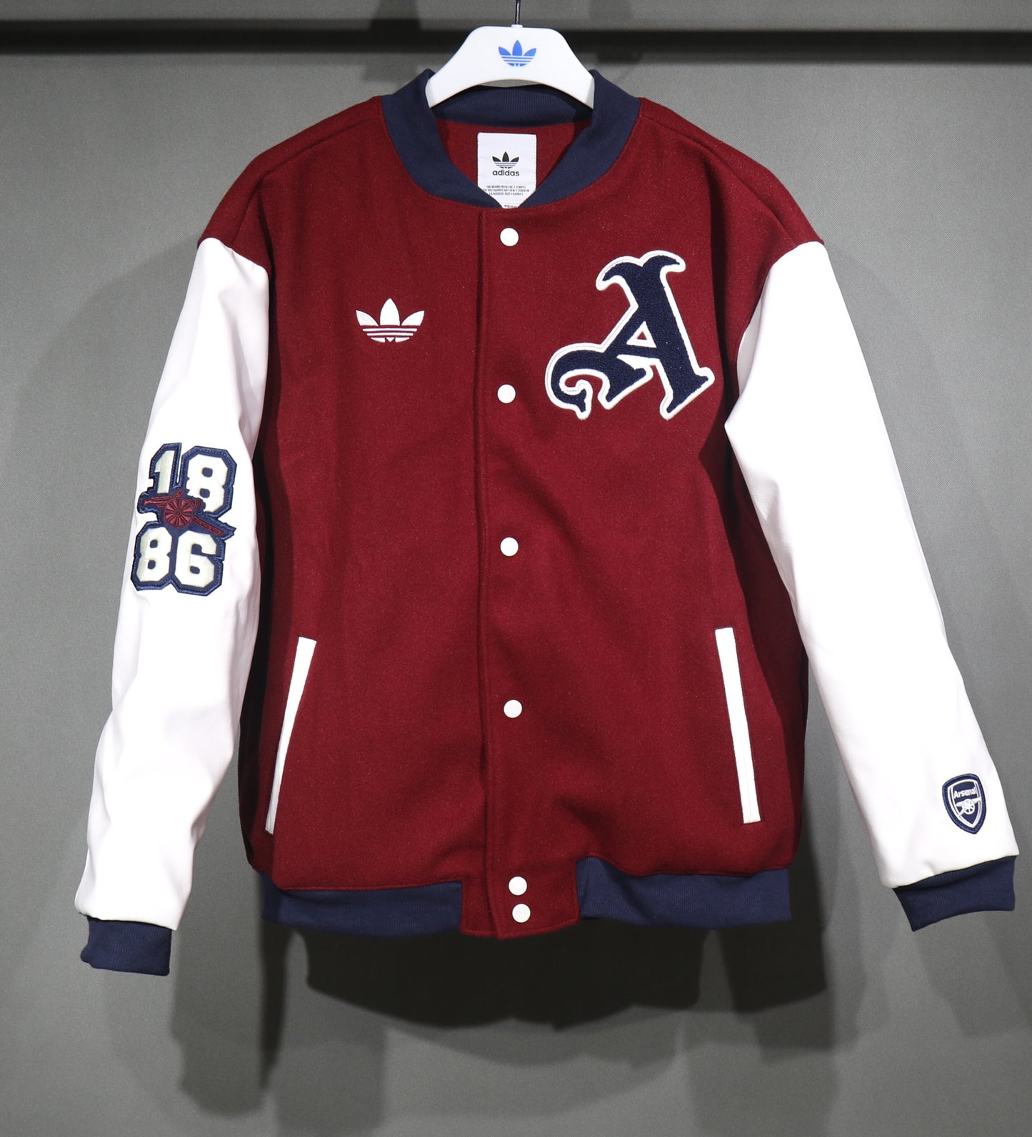 25/26 Arsenal Leisure Culture Campus Style Sports Baseball Jacket (S–2XL)