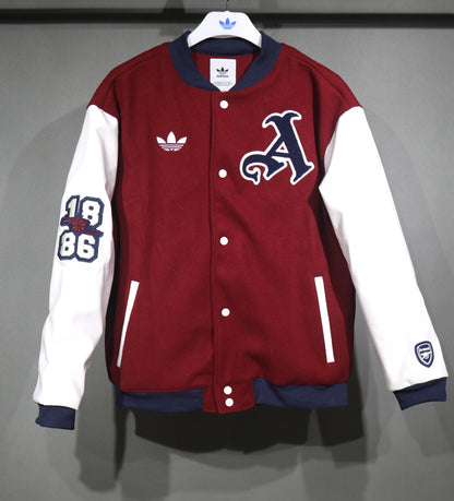 25/26 Arsenal Leisure Culture Campus Style Sports Baseball Jacket (S–2XL)