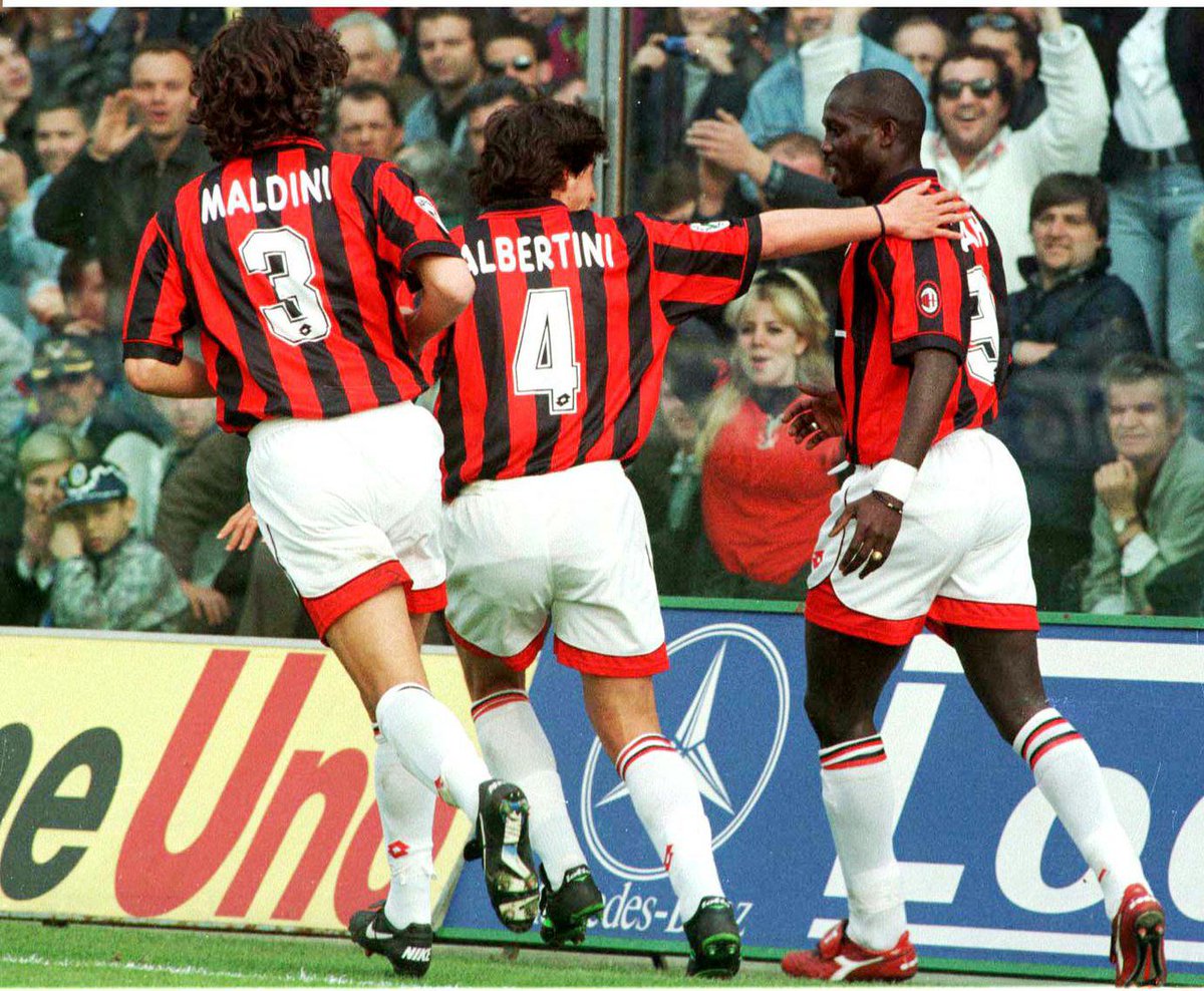 Retro 1997/98 AC Milan Home Jersey