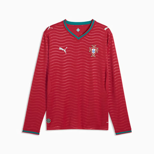 Portugal Home Long Sleeve World Cup Jersey 2026