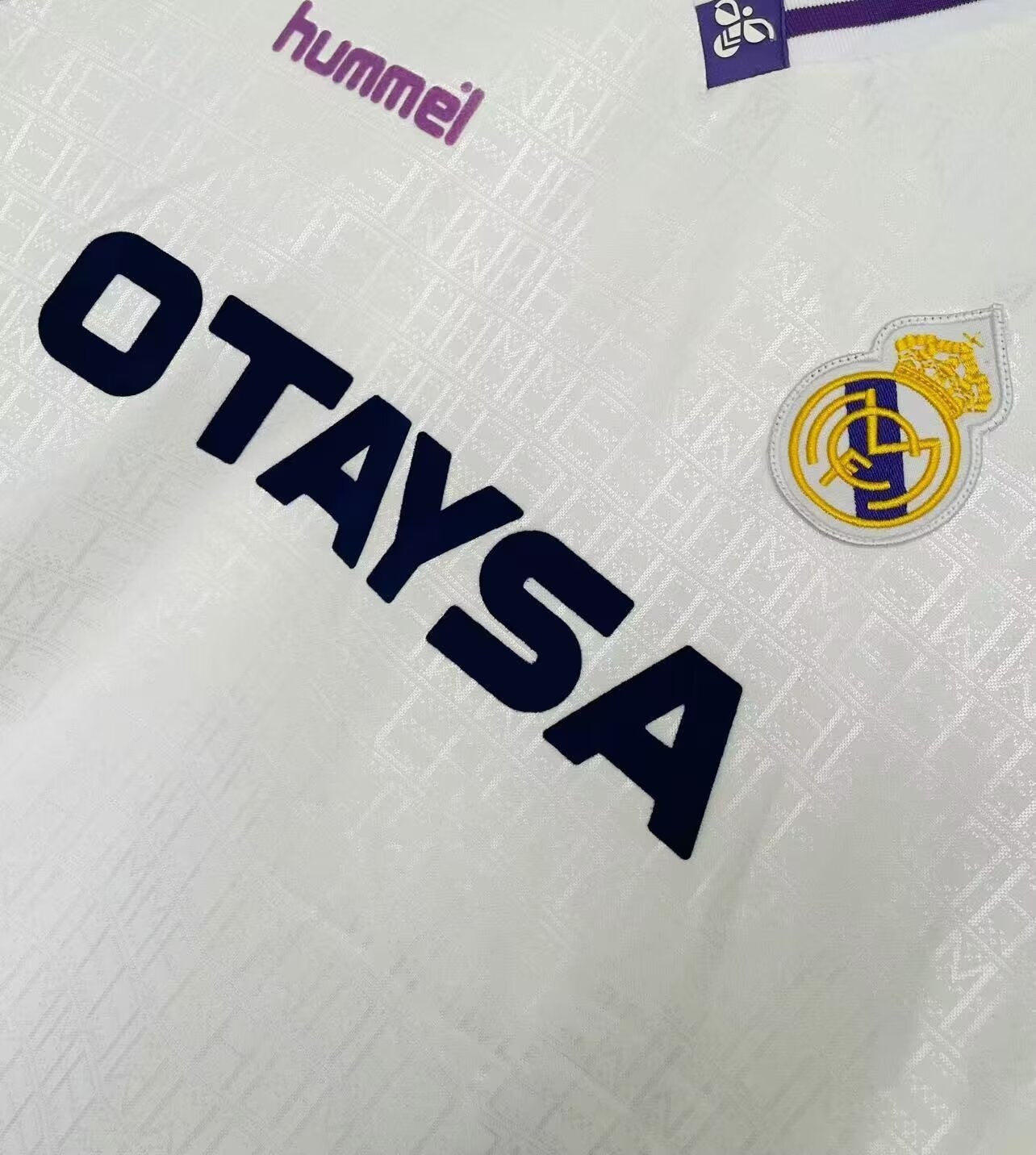 Retro 1990/92 Real Madrid home S-XXL
