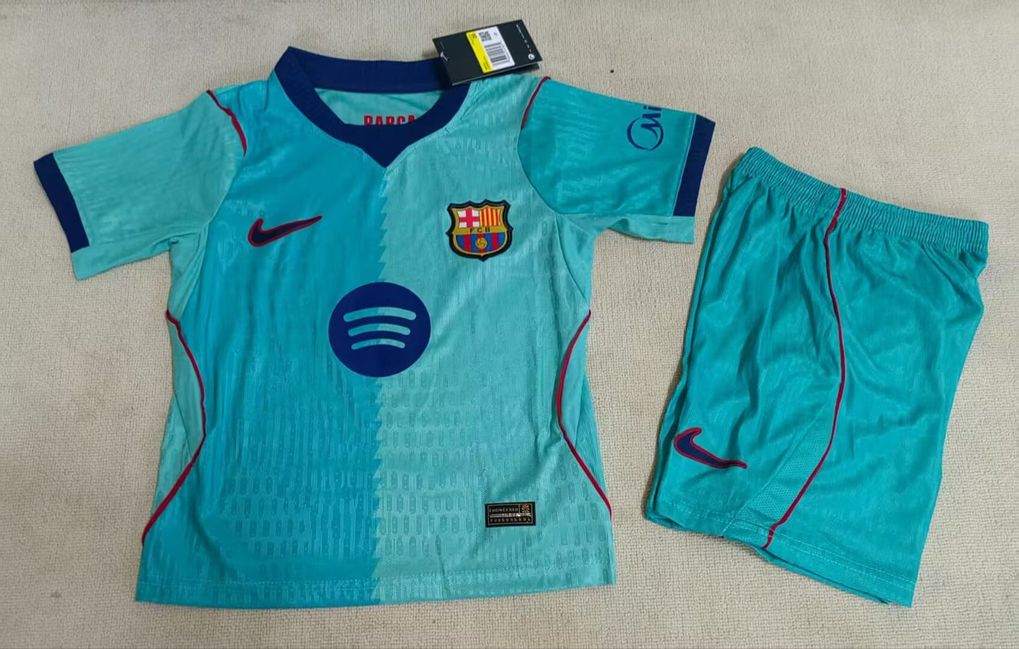 2026/27 Kids Barcelona Second away player edition football jersey&size 16-28