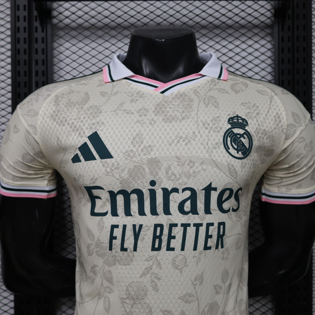2026/27 Real Madrid Special Edition beige 🌹 Player Version Soccer Jersey S-XXL