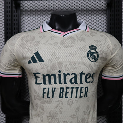 2026/27 Real Madrid Special Edition beige 🌹 Player Version Soccer Jersey S-XXL