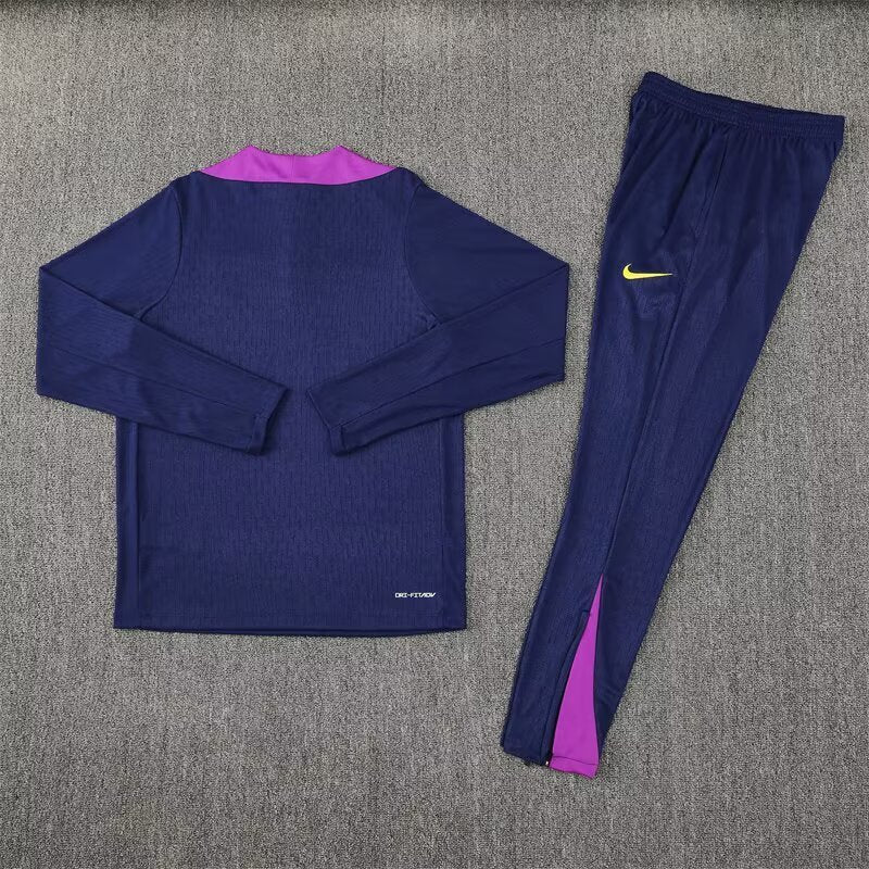 Barcelona 25/26 Blue Half-Zip Training Suit