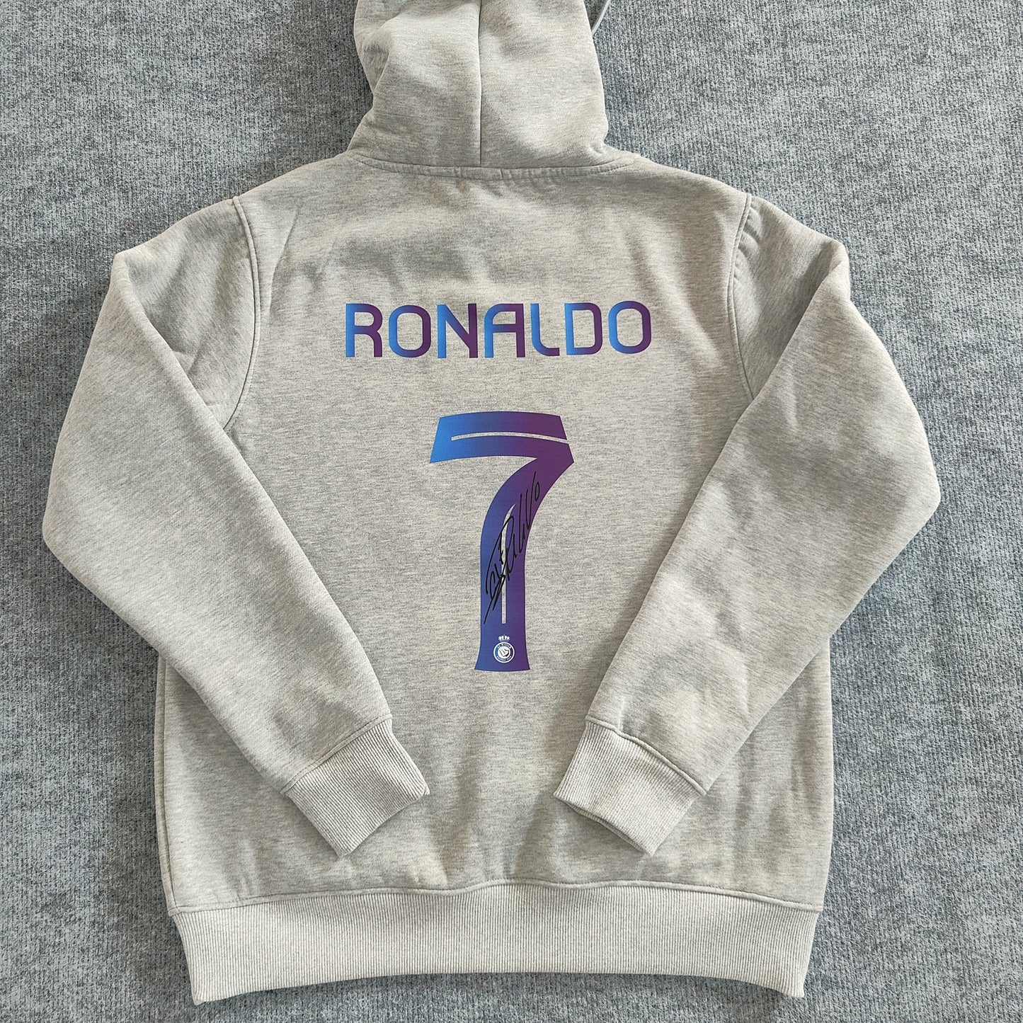 Al Nasser Ronaldo 7 signature Velvet Hoodie S-3XL