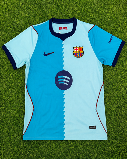 Barcelona 2026/27 second away kit voorkant
