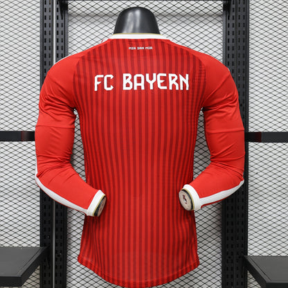 2026/27 Bayern Munich home Long sleeved Player Version back