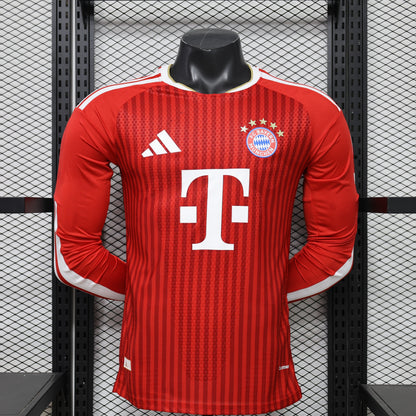 2026/27 Bayern Munich home Long sleeved Player Version front