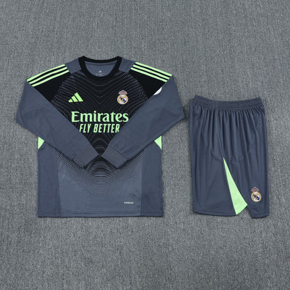 25/26 Real Madrid grey long sleeved goalkeeper S-XXL