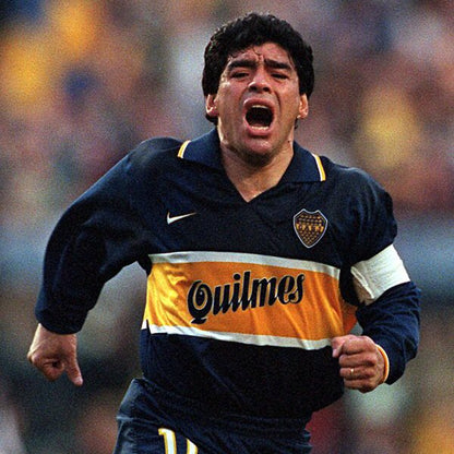 Retro 1996/97 Boca Juniors Home Long-Sleeved Shirt