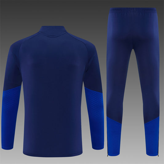 2026/27 Colombia Royal Blue Half Pull Training Suit