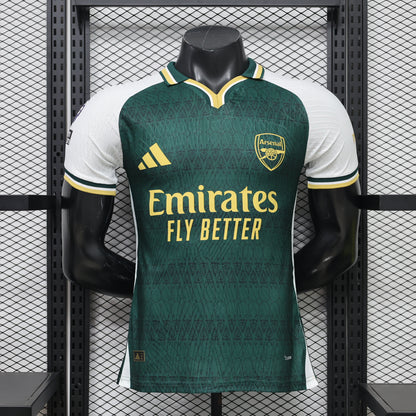 2026/27 Arsenal Special Edition Green and White Player Version Soccer Jersey S-XXL