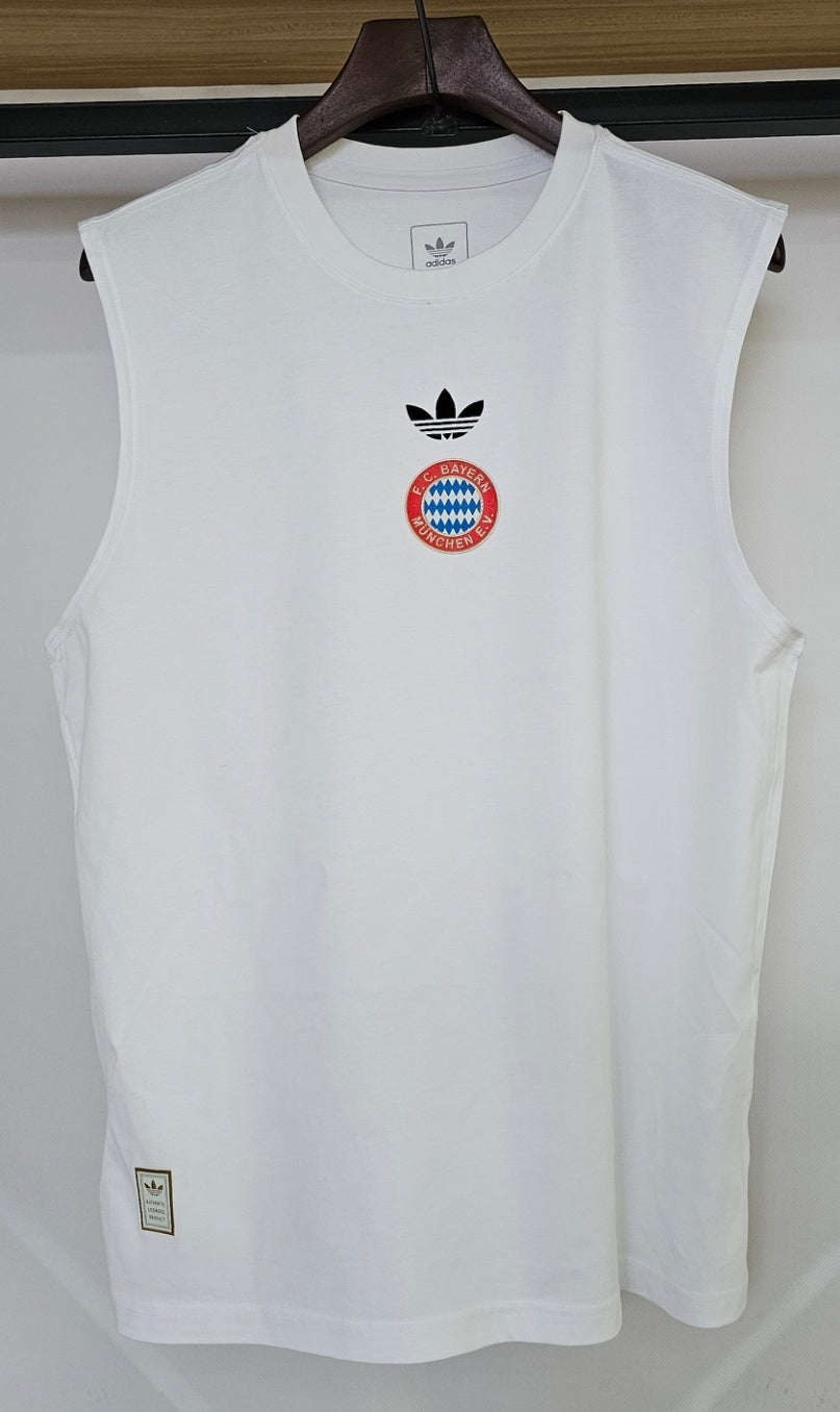 25/26 Bayern Cotton Football Tank Top T-shirt (S-3XL)