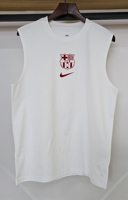 25/26 Barcelona pure cotton football vest T-shirt (S-3XL)