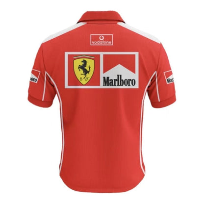 Ferrari F1 Team Polo Shirt – Classic Red Racing Edition